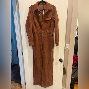 Nasty Gal corduroy jumpsuit